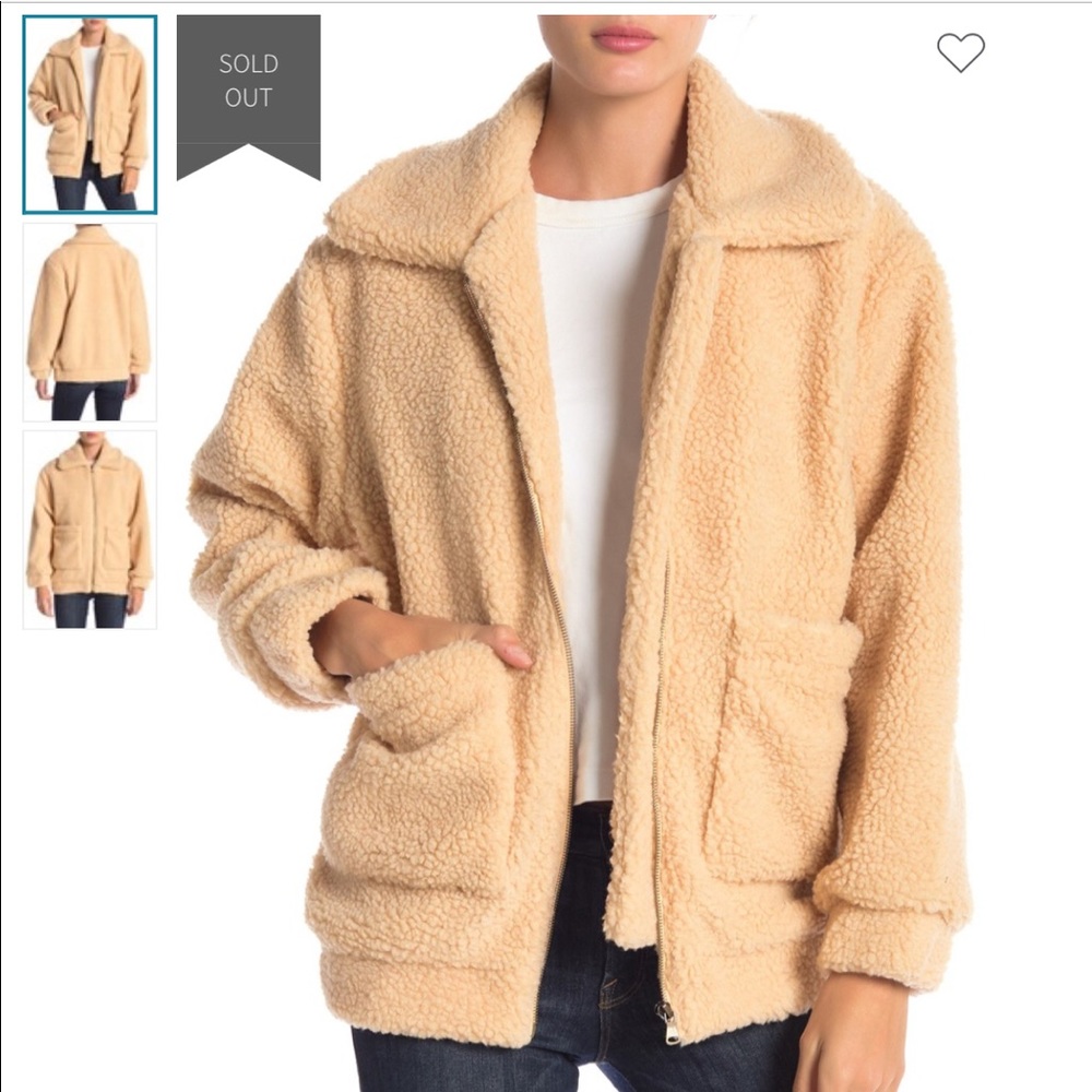 NWT Shearling Jacket